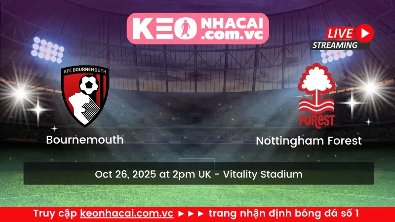 Bournemouth vs Nottingham Forest