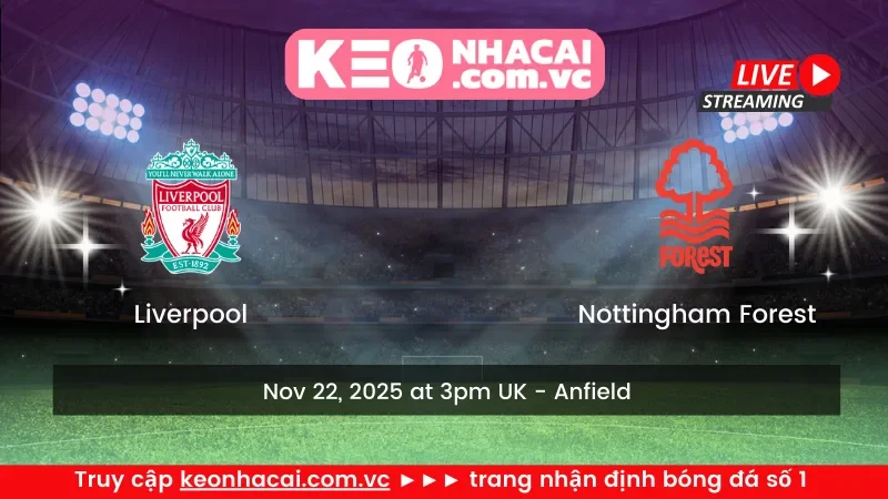 Liverpool vs Nottingham Forest